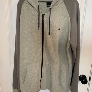 Hurley zip hoodie XL like new